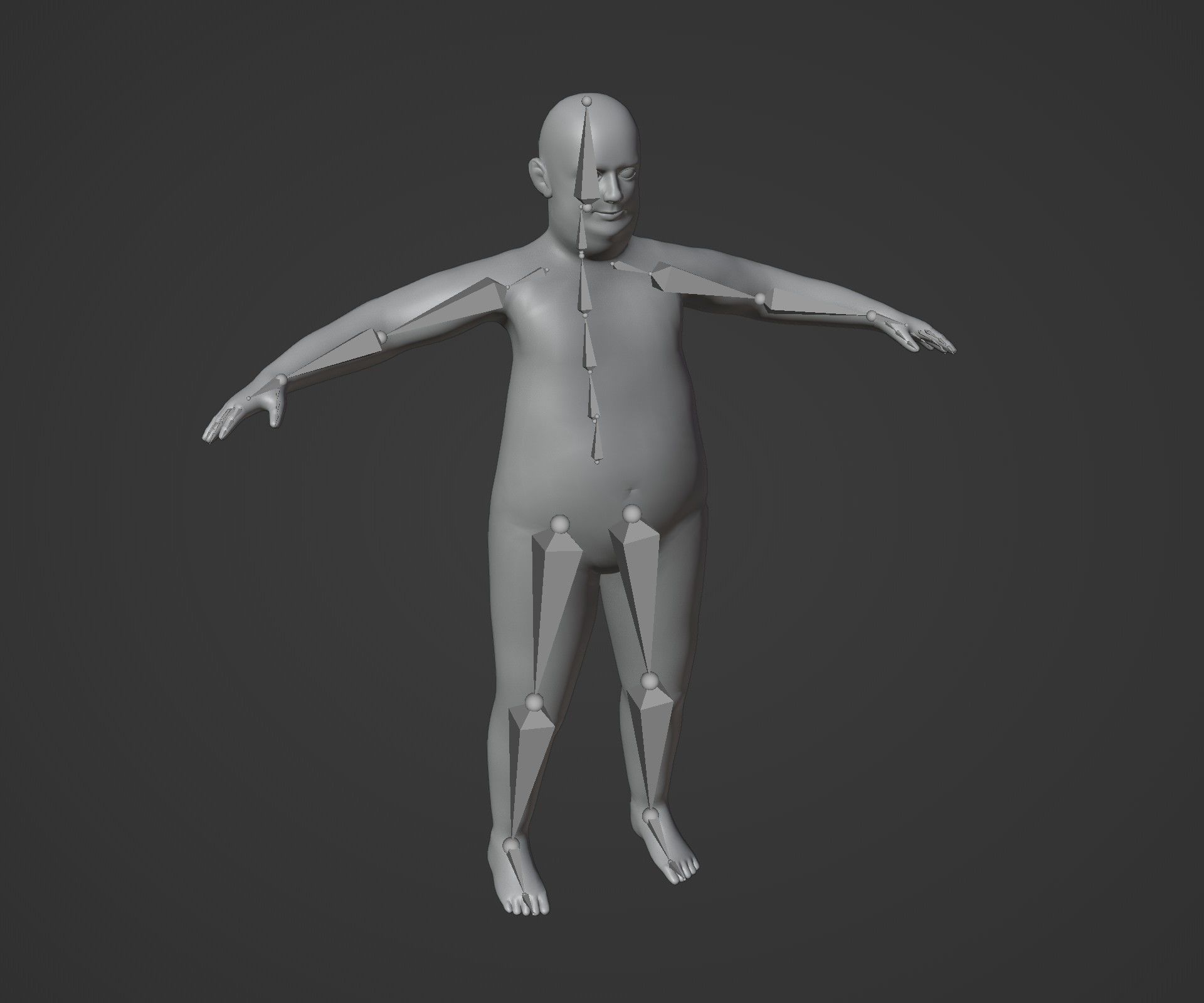 Human Body Base Mesh Animated Rigged 20k Polygons 10 3D Models 3D Model Collection_28