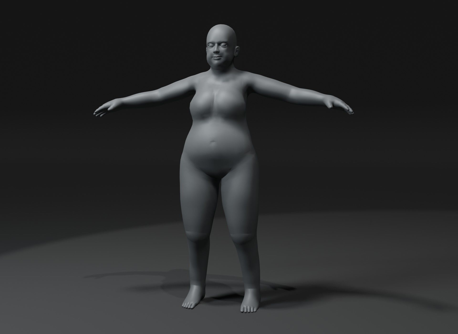 Human Body Base Mesh Animated Rigged 20k Polygons 10 3D Models 3D Model Collection_19