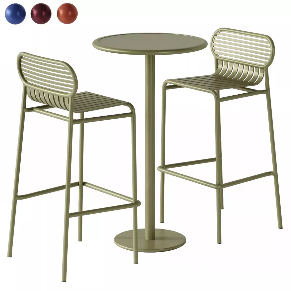 Garden furniture Week-end Petite Friture 3D model