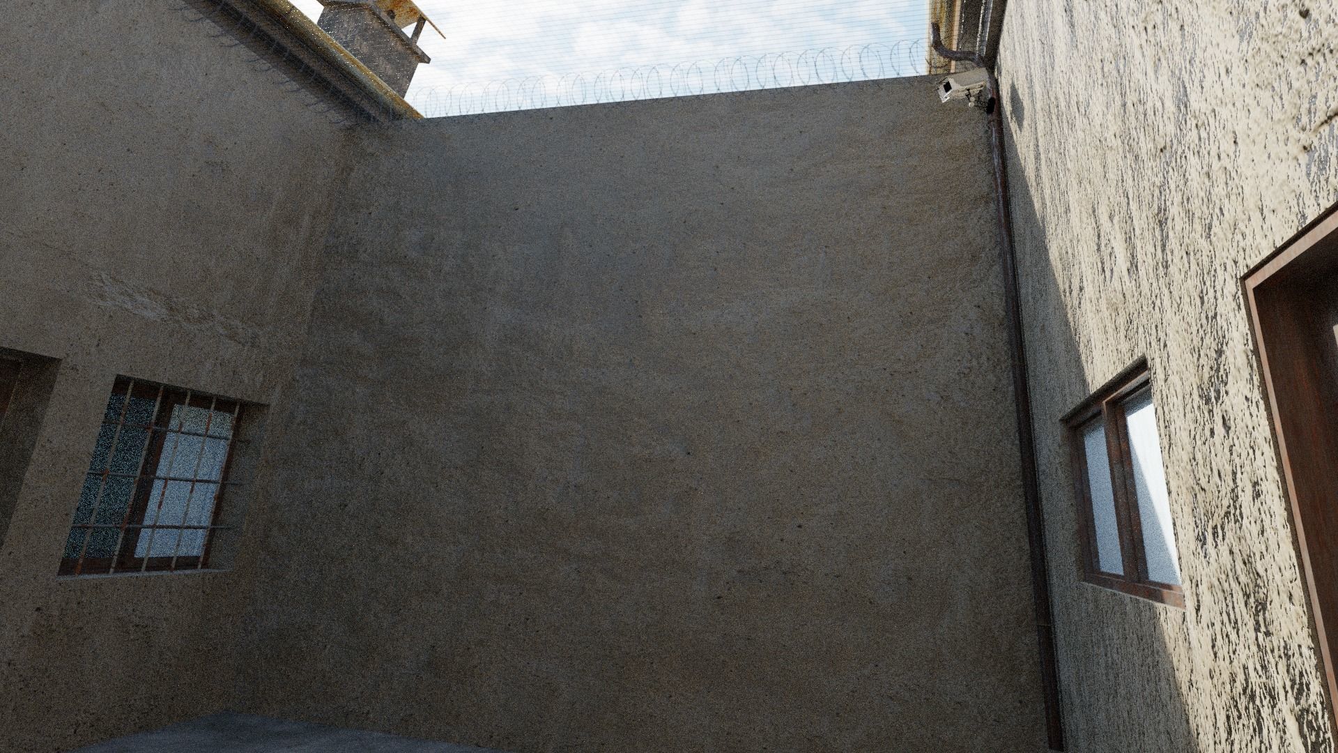 Silivri Prison Dungeon Realistic Low-poly 3D model_21