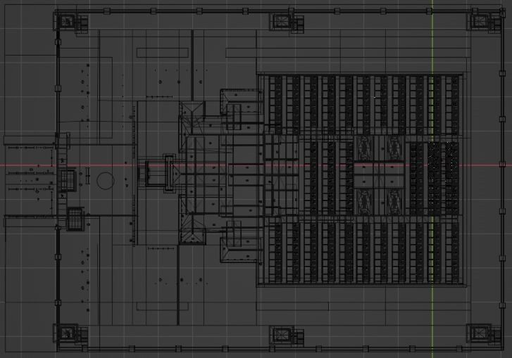 Silivri Prison Dungeon Realistic Low-poly 3D model_23