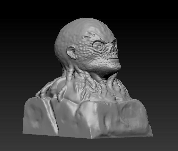 KEYCAP VECNA STRANGER THINGS 3D print model_2