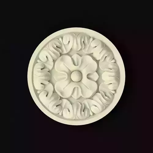 rosette decorative medallion