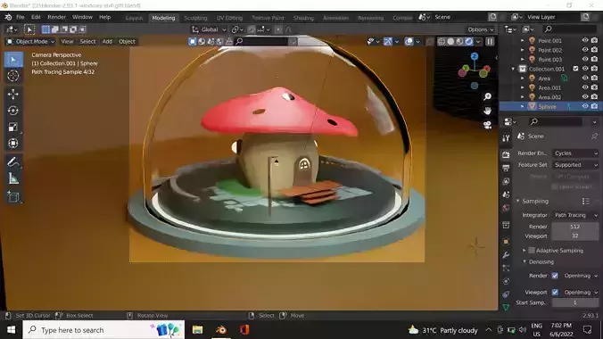mushroom home