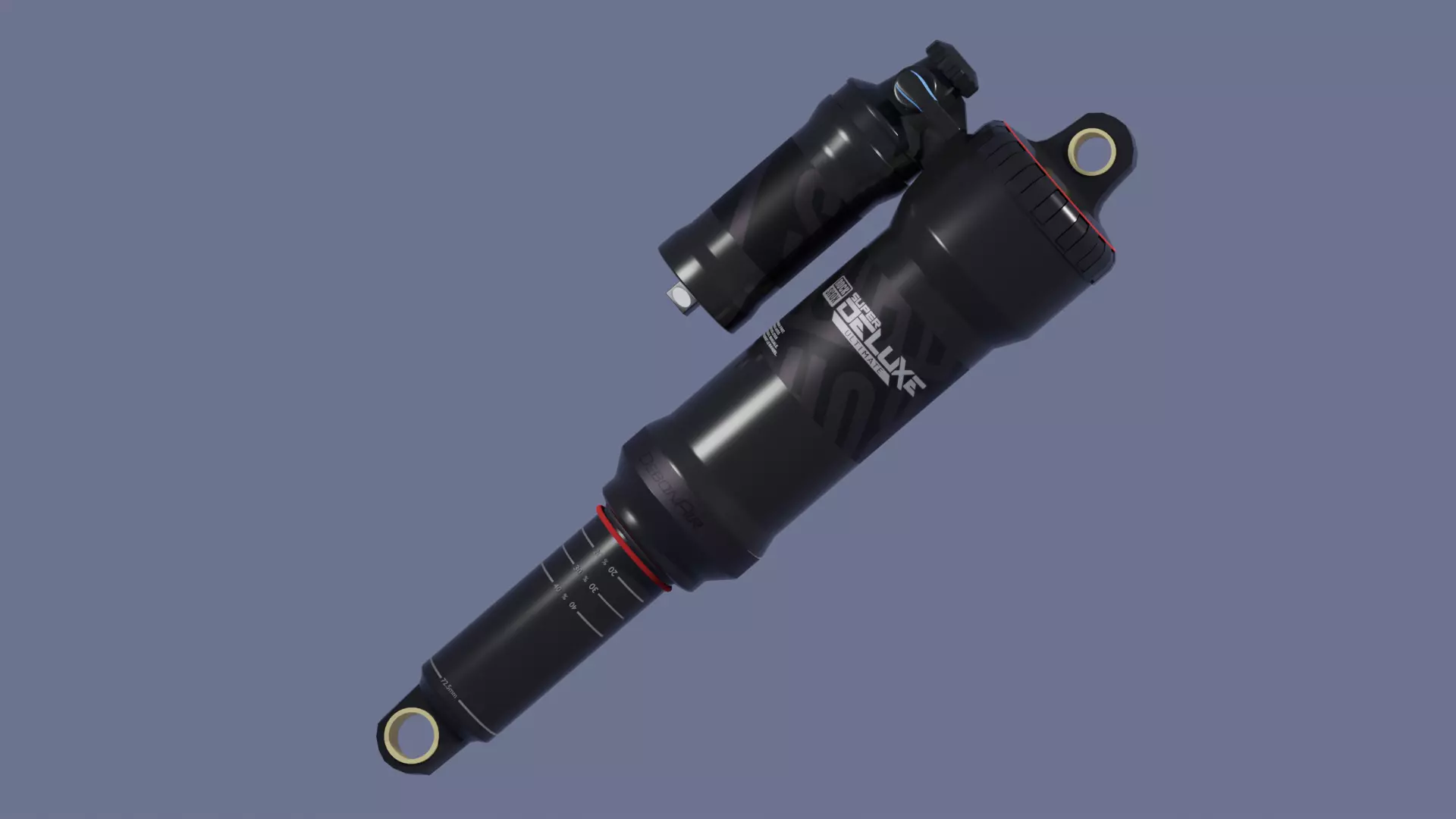 MTB suspension 3D model