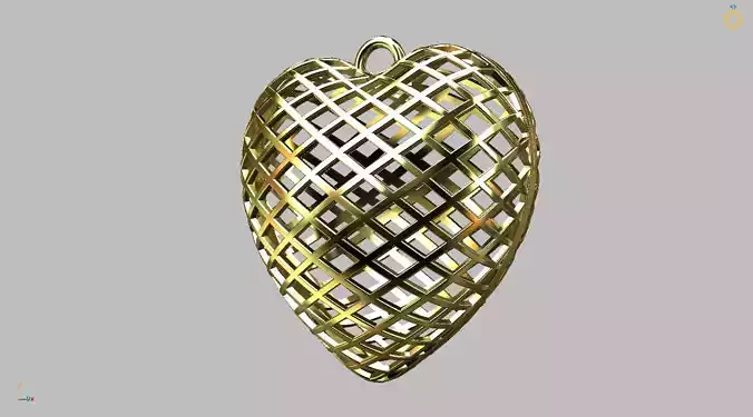 Losang Heart Pendant