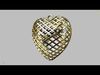 Losang Heart Pendant 3D print model_1