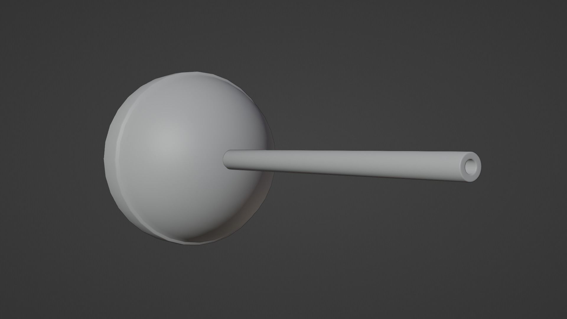 Sphere Lollipop Low-poly 3D model_27