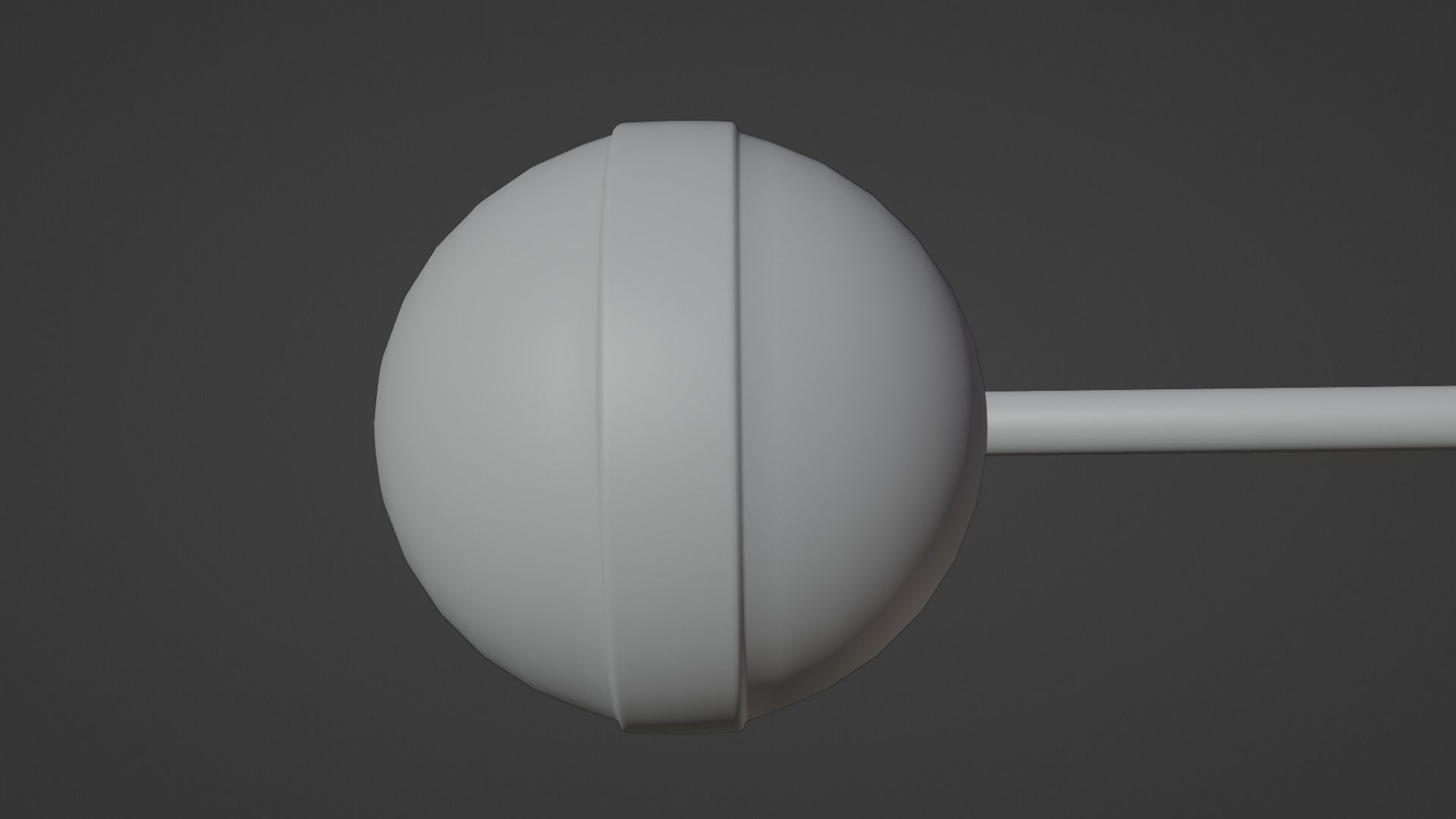Sphere Lollipop Low-poly 3D model_12