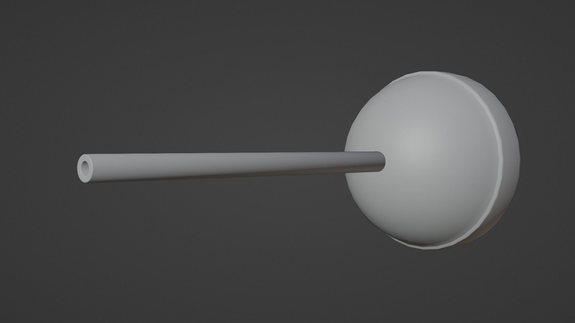 Sphere Lollipop Low-poly 3D model_30