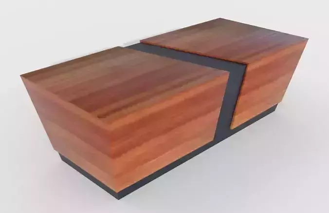 Center Table low poly