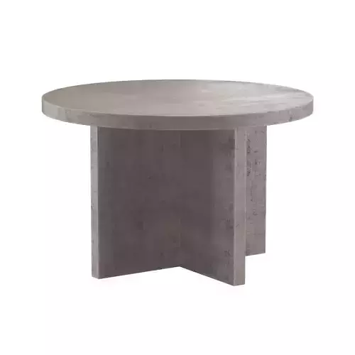 Concrete round table Valos