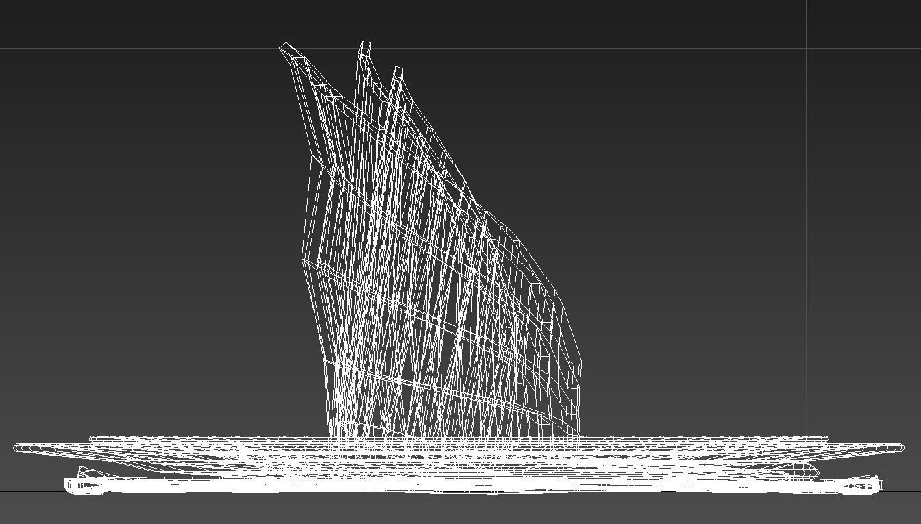 Dinner plate spoon fork and knife 3D model_11