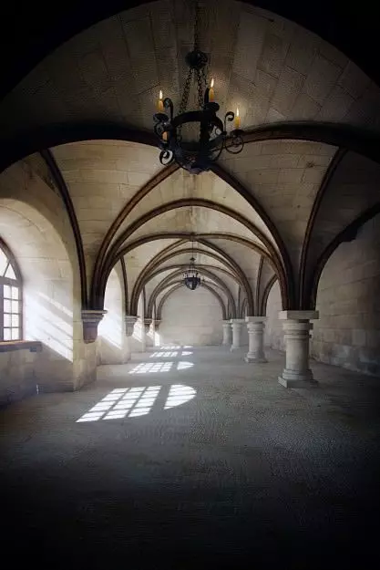 Monastery hall 3D model_0