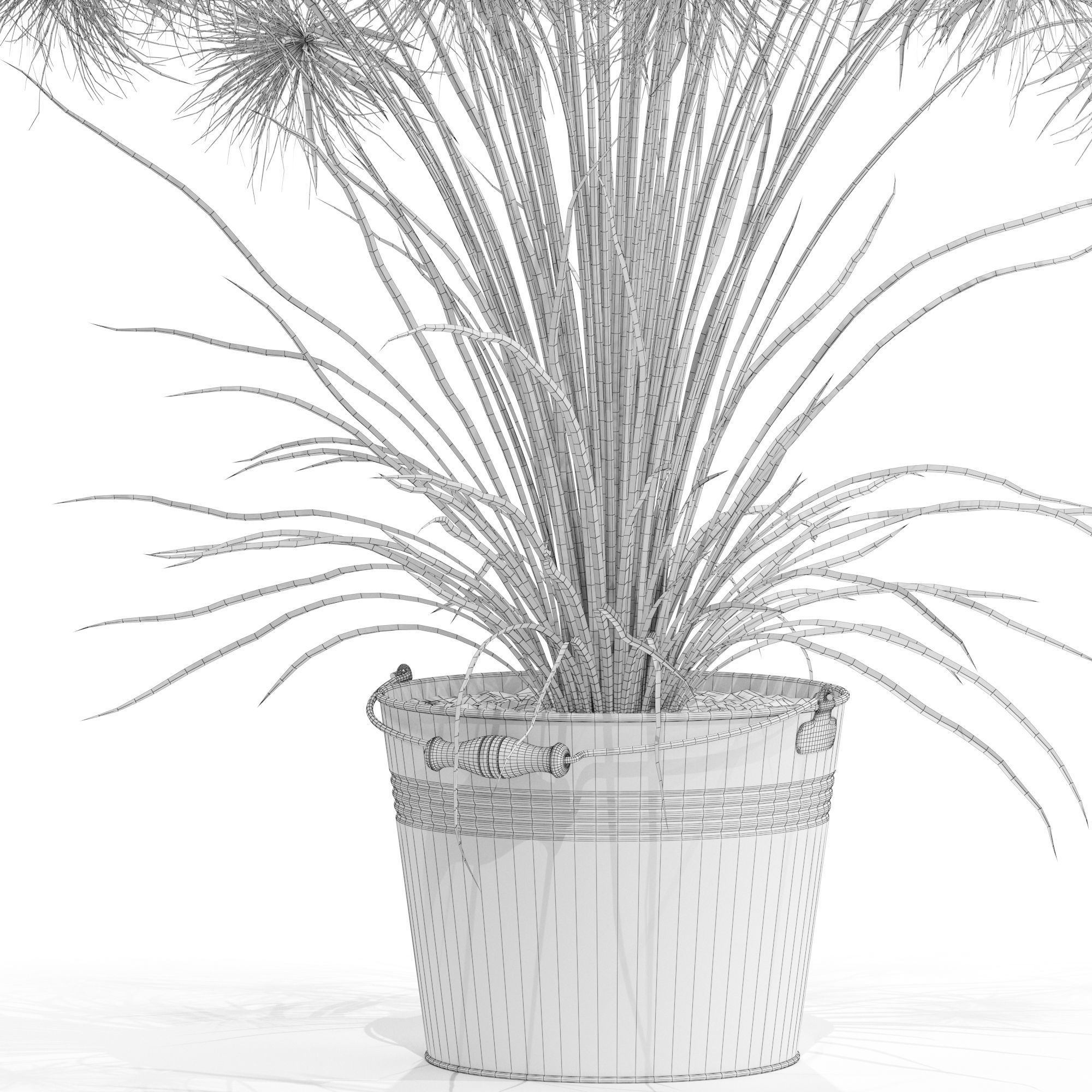 Plants collection 727 3D model_4