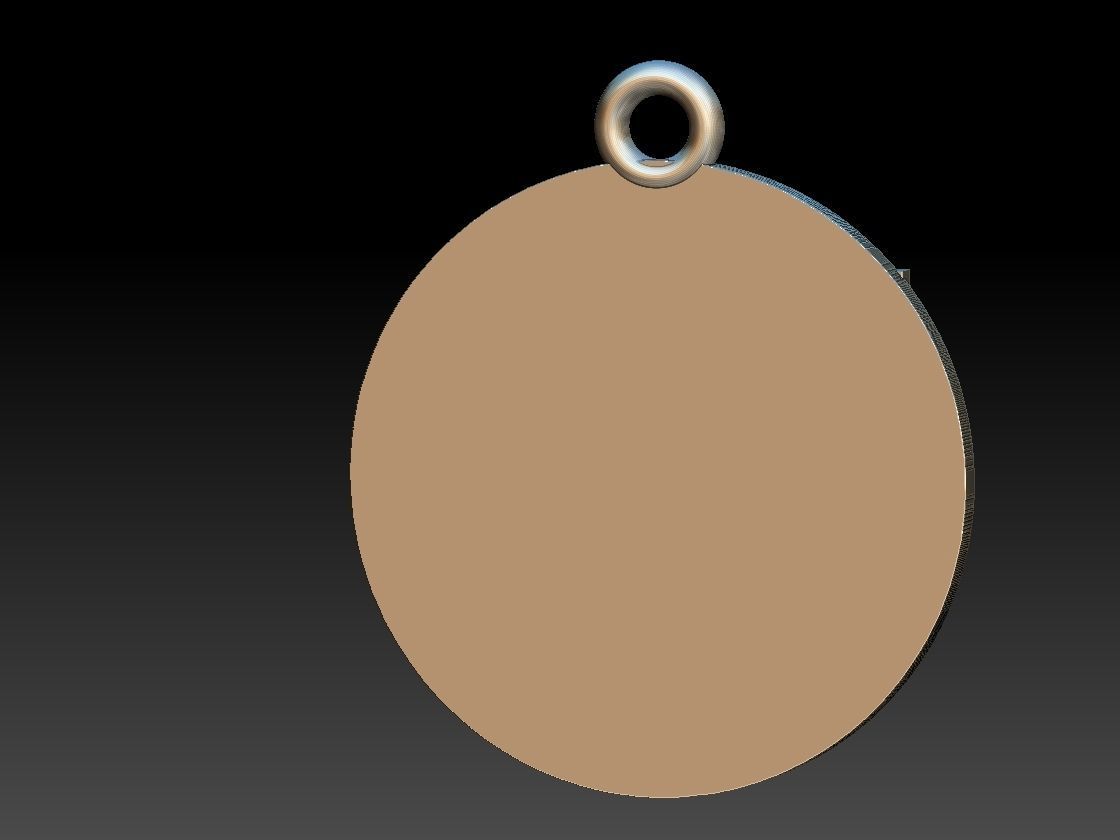 Jesus Christ Compass Pendant - Cristo Bussola 3D print model_6