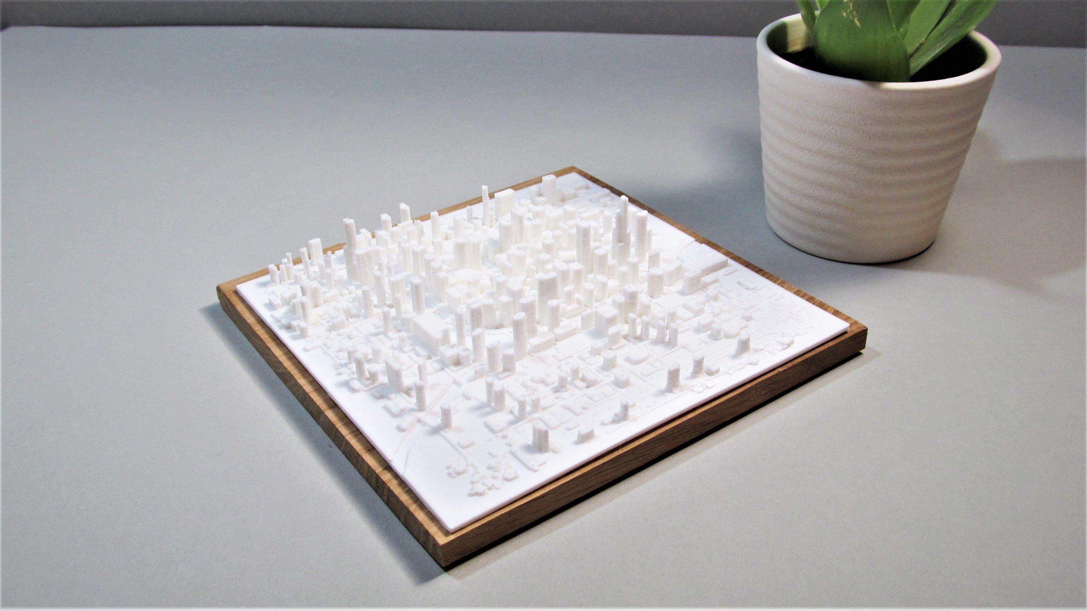 Chicago City Low-poly 3D model_2