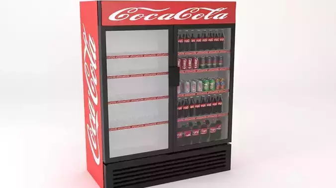 duel coca cola fridge