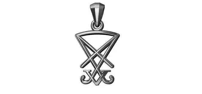 Luciferian Symbol  3D print model