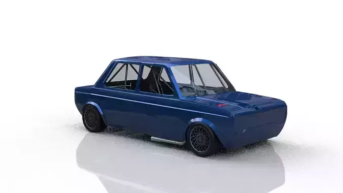 Fiat 128 Carrera 3D model