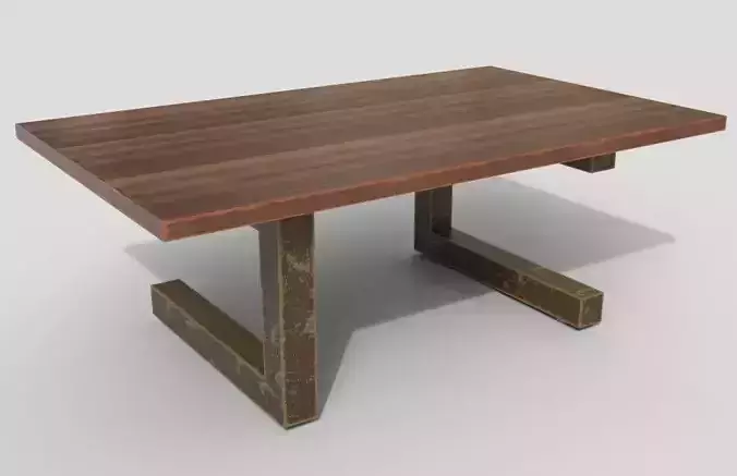 Center Table low poly