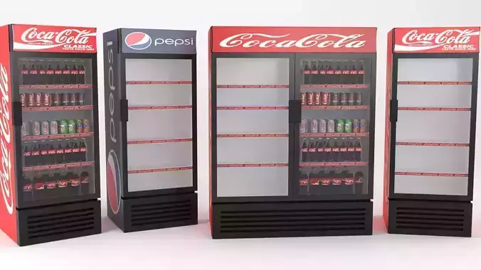 refrigerator collection coca cola 