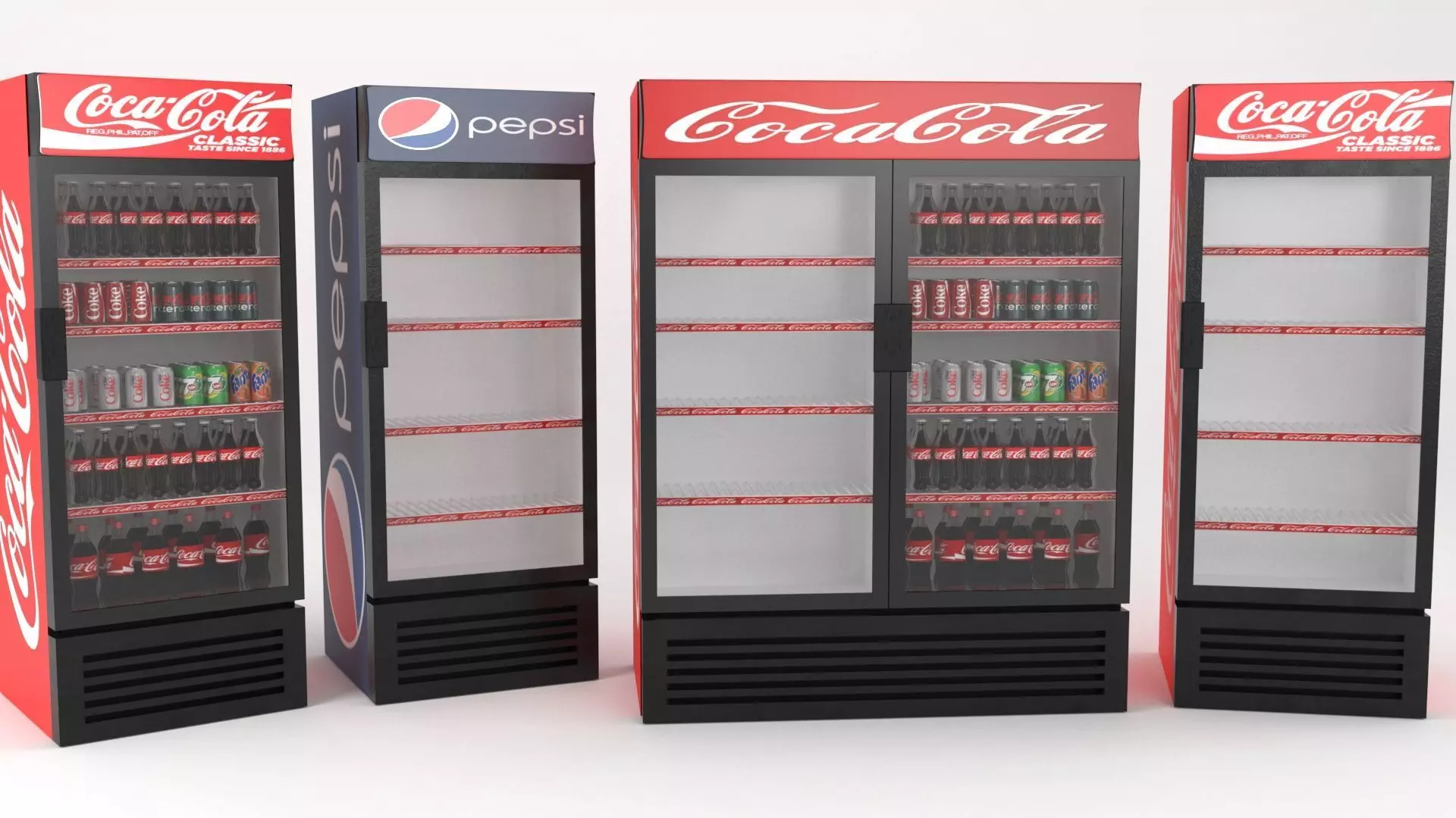 refrigerator collection coca cola _0