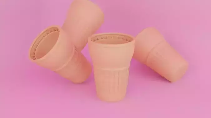Ice Cream - Cone 3D model