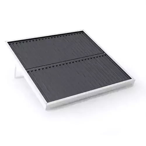Solar Collector   Black And White