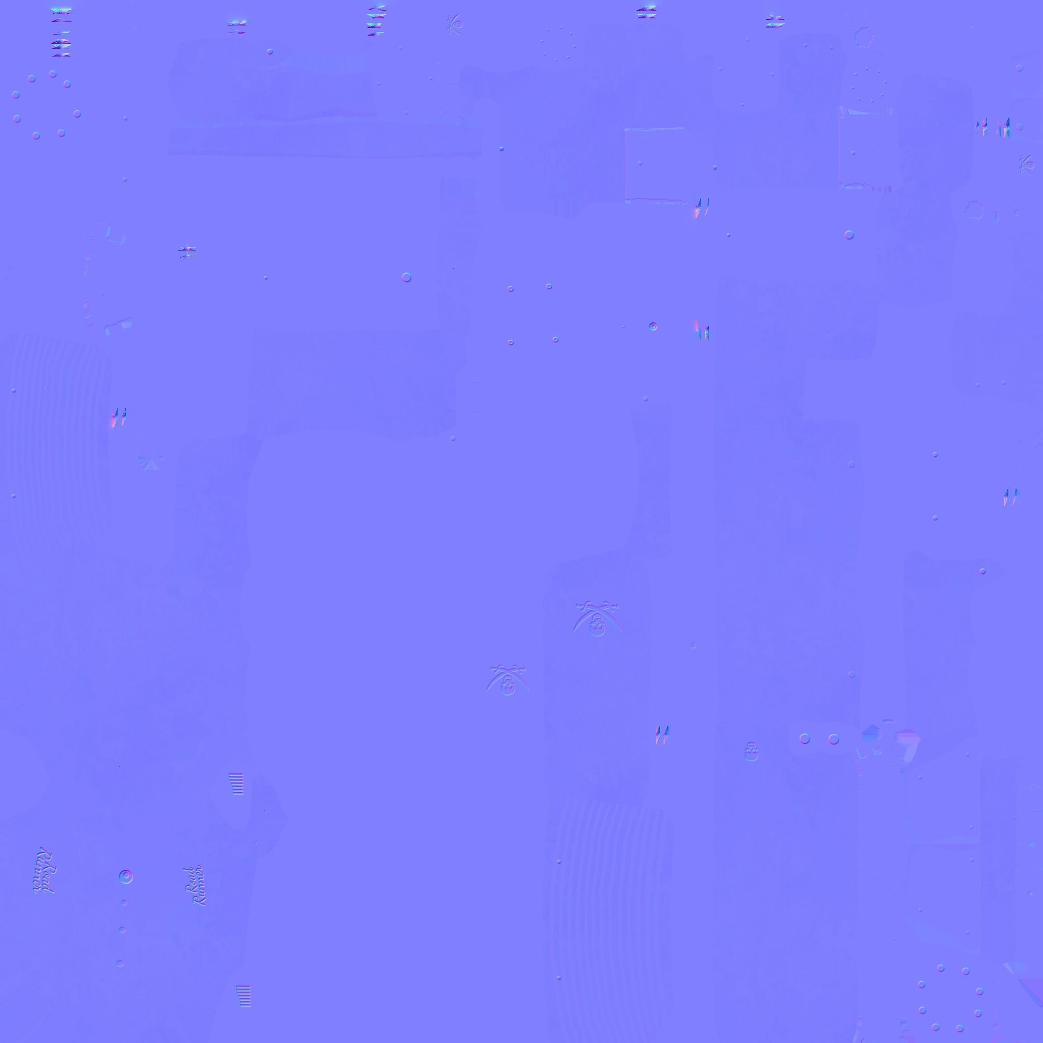 Motorcycle Cartoon A13 Full Black - Custom Vehicle Design Low-poly 3D model_26