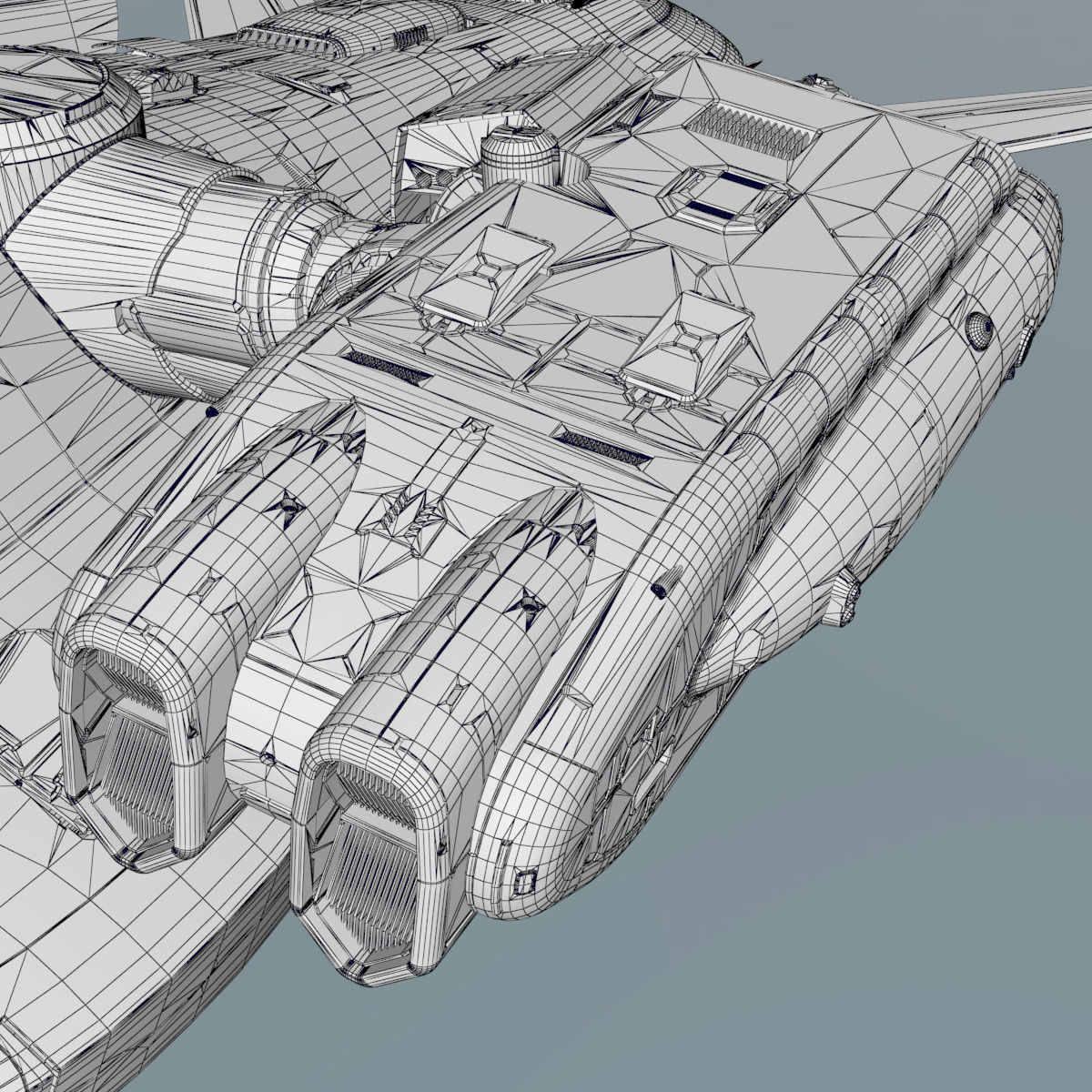 Support Spaceship 3D model_37