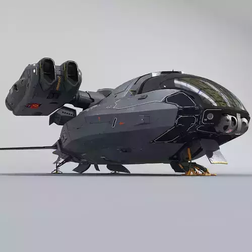 Support Spaceship 3D model