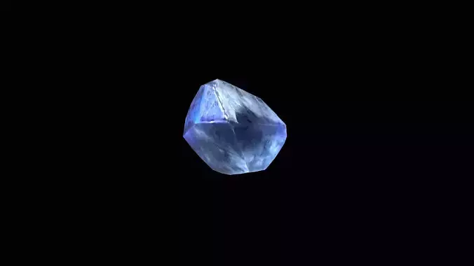 Crystal Low Poly Pbr