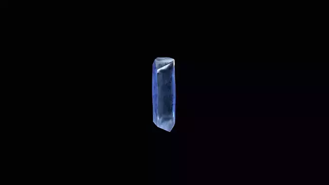 Crystal Low Poly Pbr sapphire