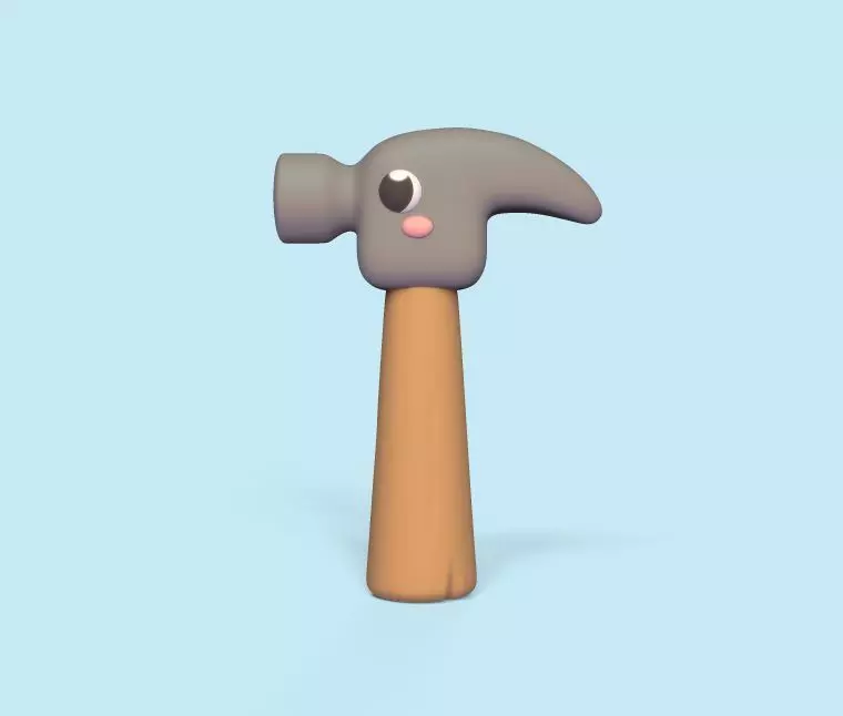 Hammer toy 3D print model