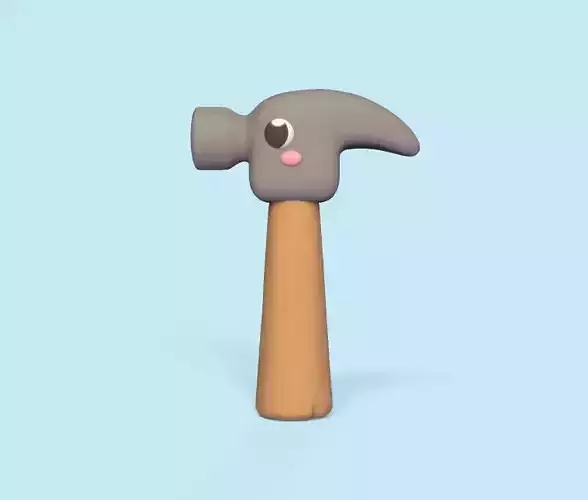 Hammer toy 3D print model