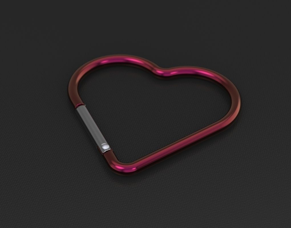 Megapack of carabiners of various designs 3D model_6