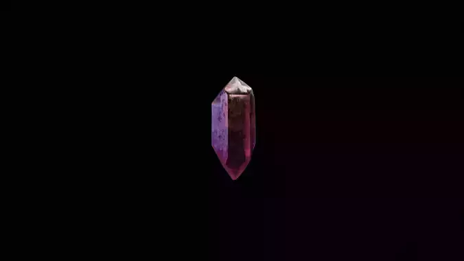 Crystal Low Poly Pbr gemstone