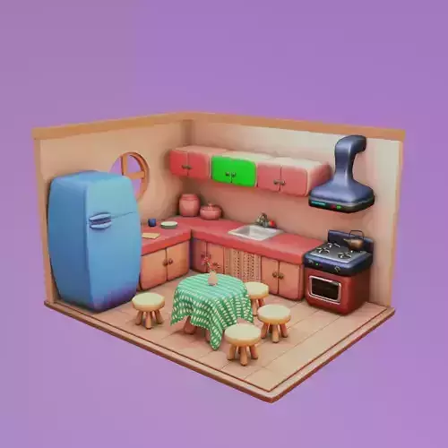 Isometric room 