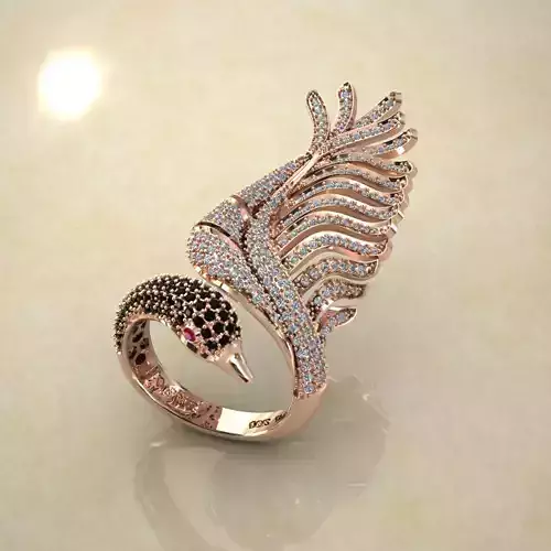 swan ring