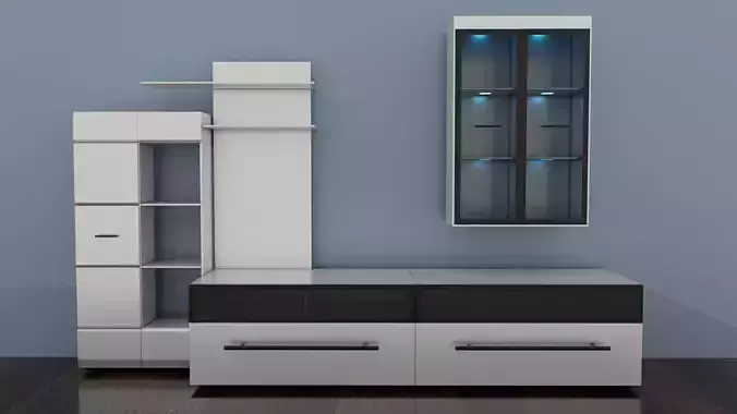 white furniture wall is hospitable