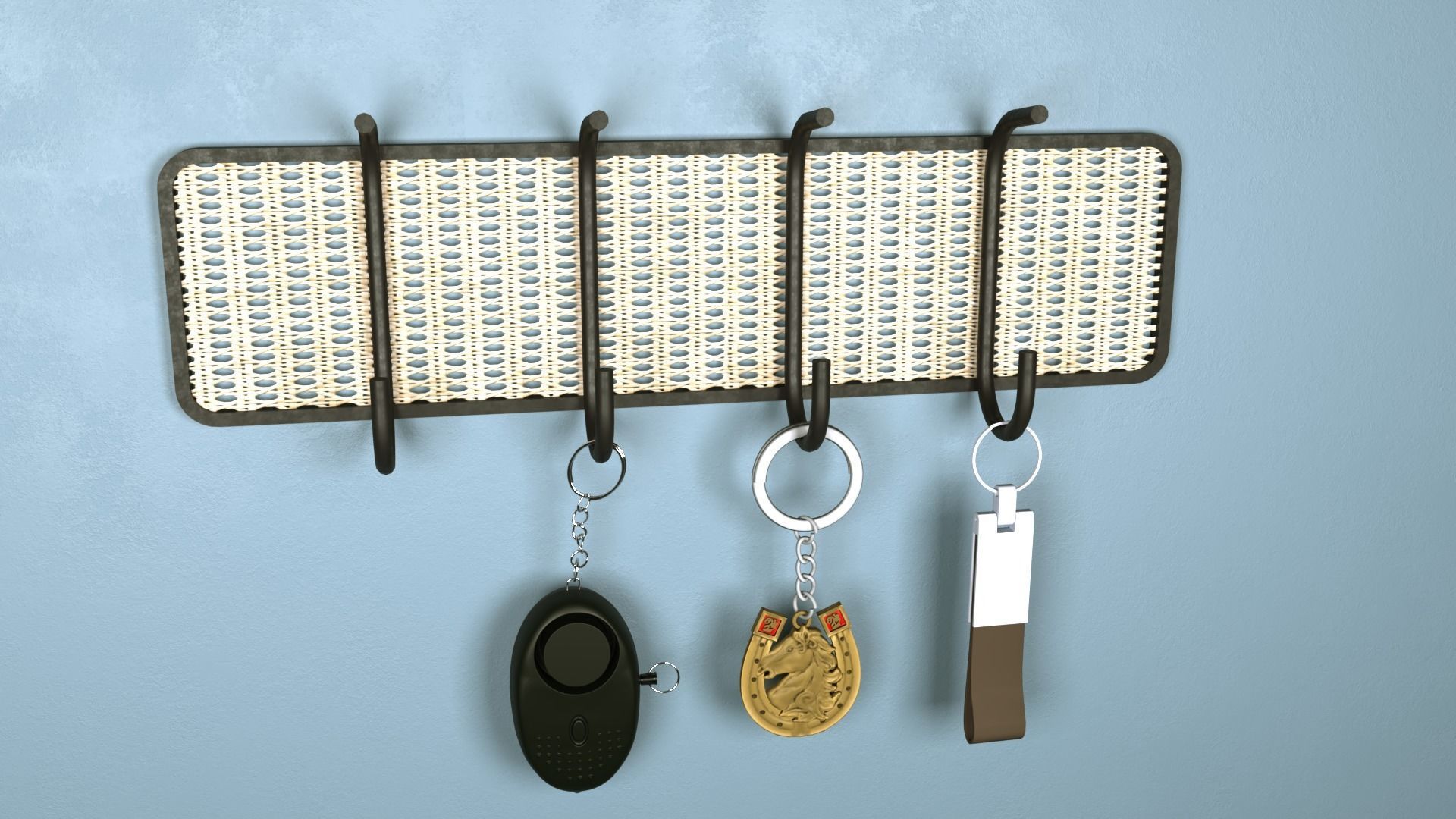 KEY CHAIN HANGER Free 3D model_2