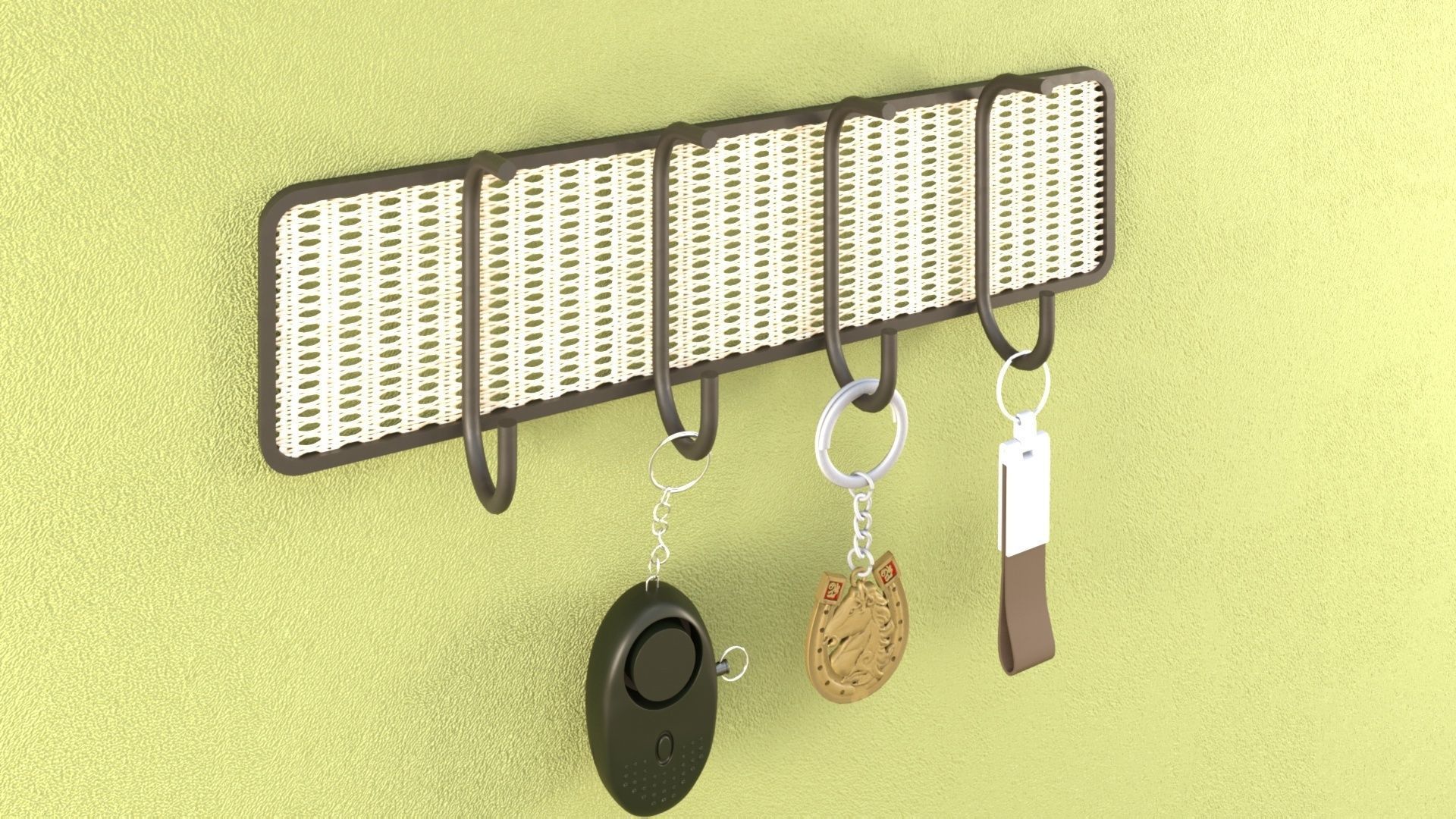 KEY CHAIN HANGER Free 3D model_3