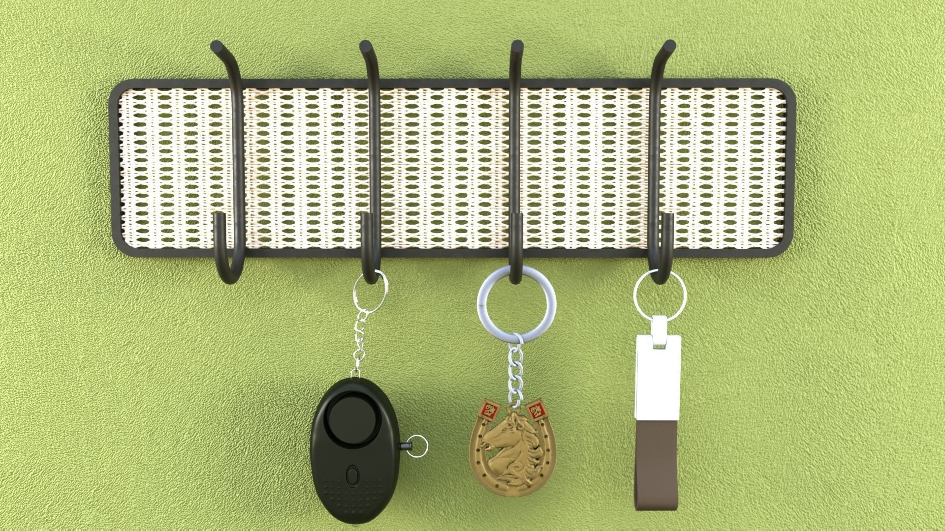 KEY CHAIN HANGER Free 3D model_1