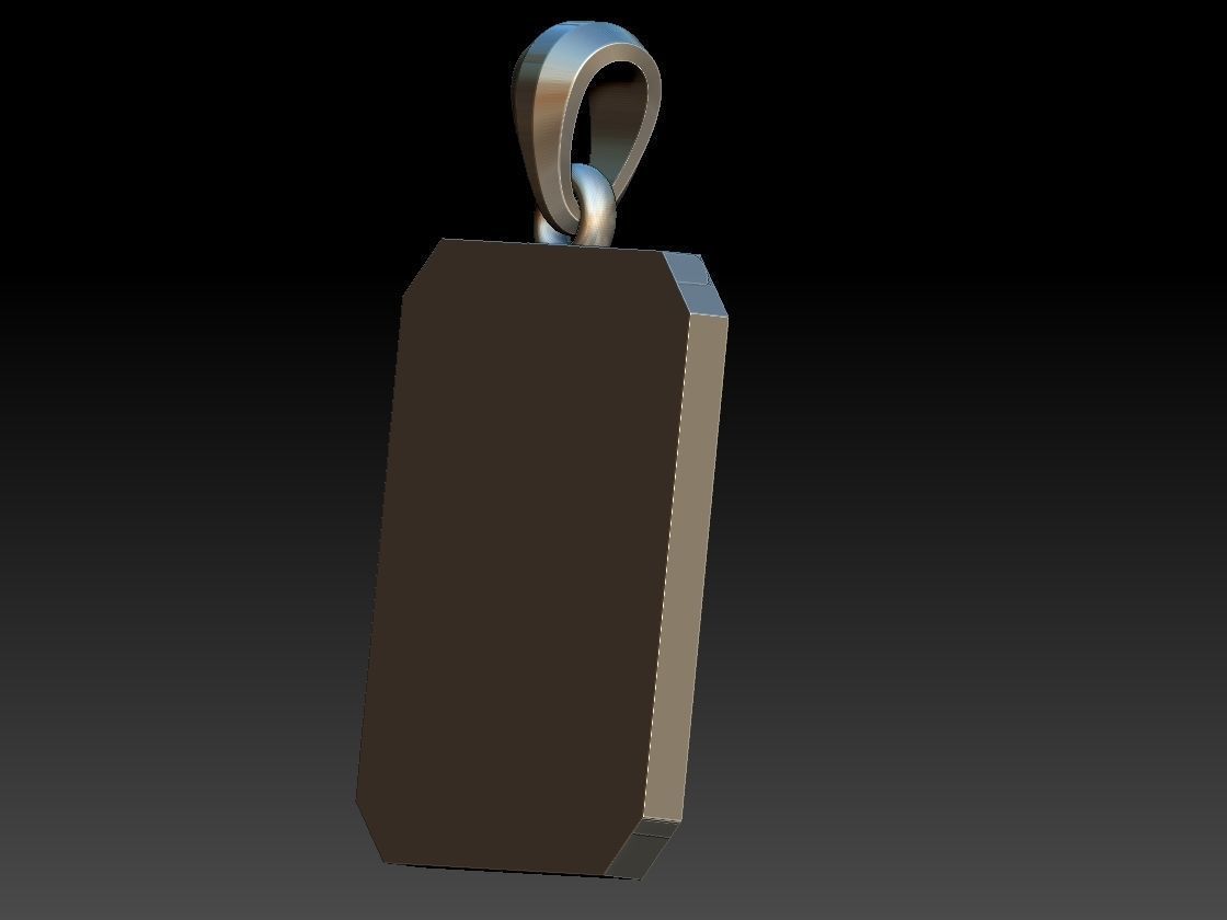 St Patrick pendant 3D print model_6