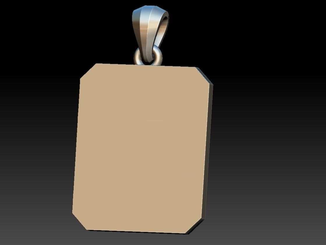 St Patrick pendant 3D print model_7