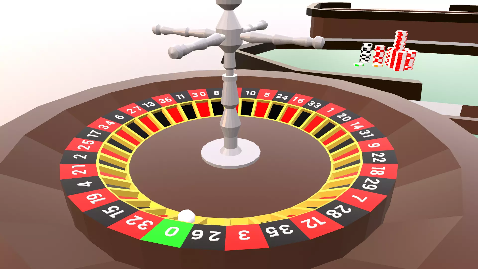 Low Poly Casino Assets Low-poly 3D model