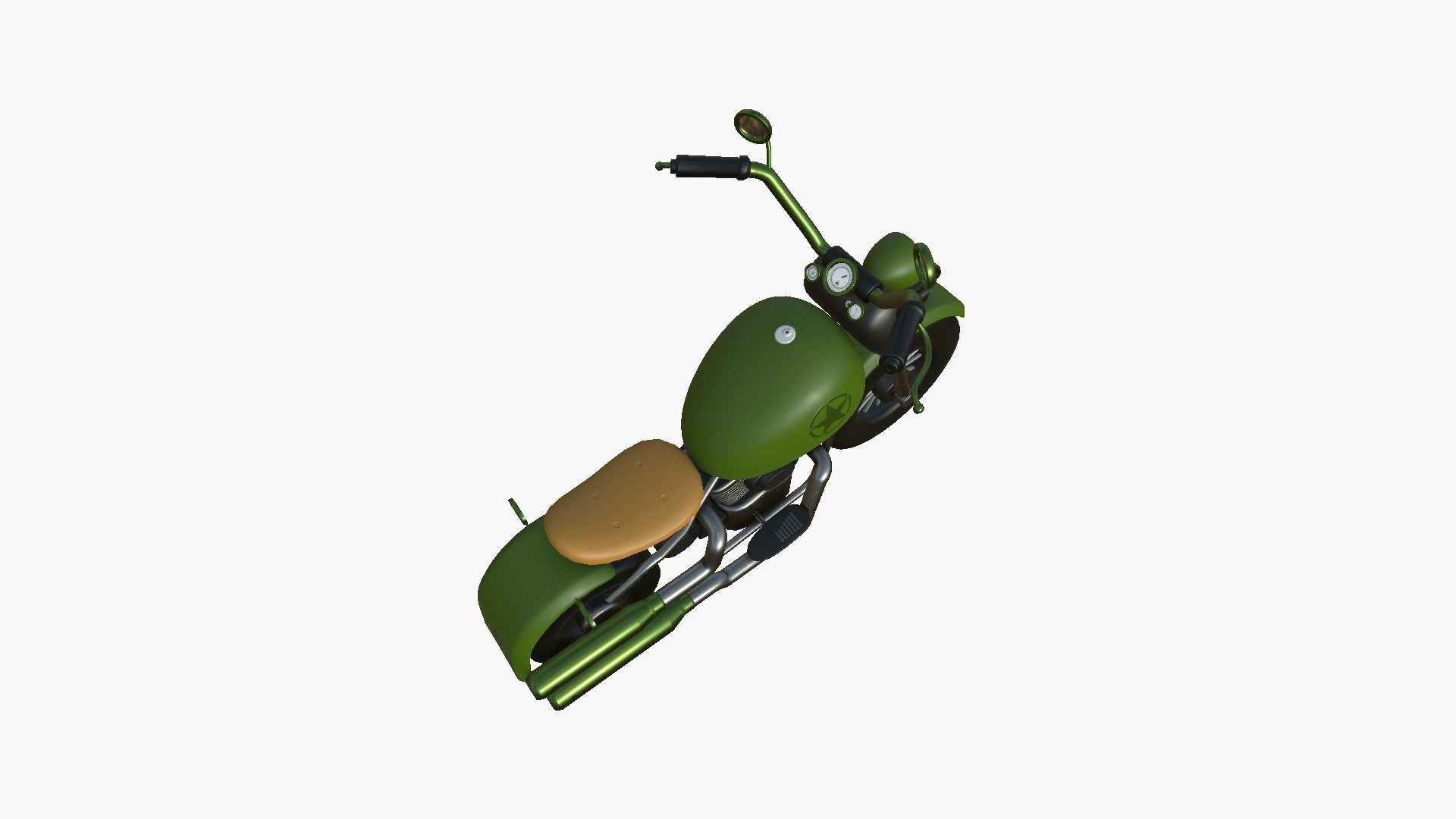 10 Motorcycle Cartoon A Collection - Custom Vehicle Design _58