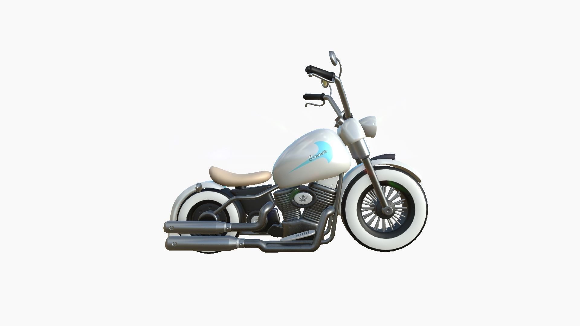 10 Motorcycle Cartoon A Collection - Custom Vehicle Design _44