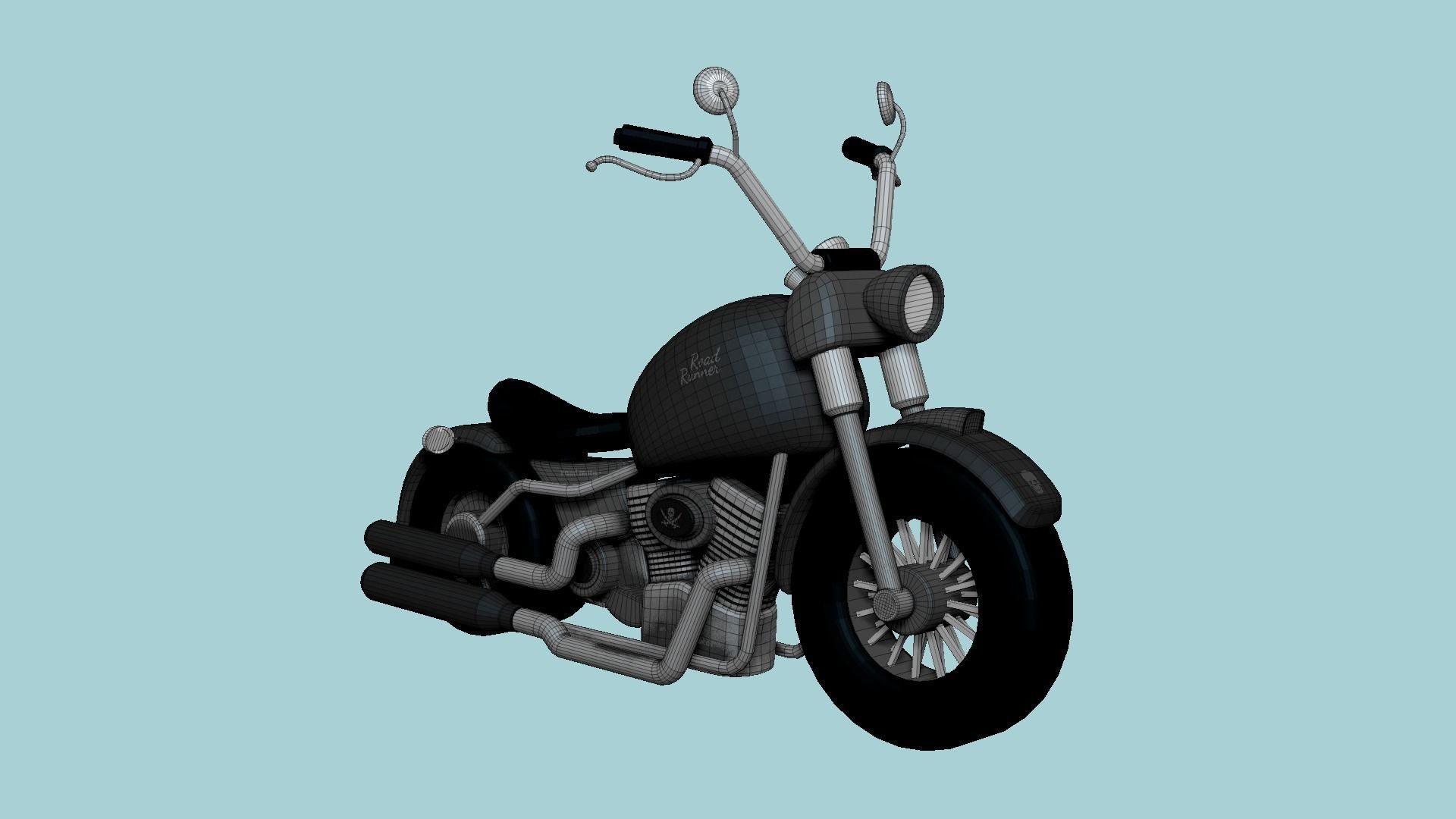 10 Motorcycle Cartoon A Collection - Custom Vehicle Design _82